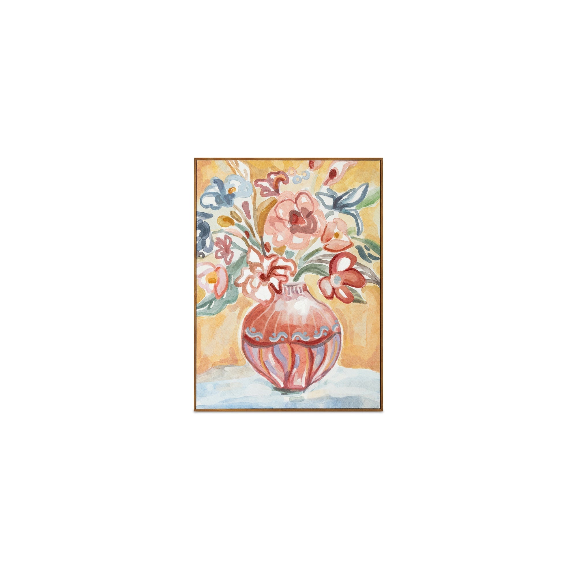 Moe's Home Gardener Framed Painting