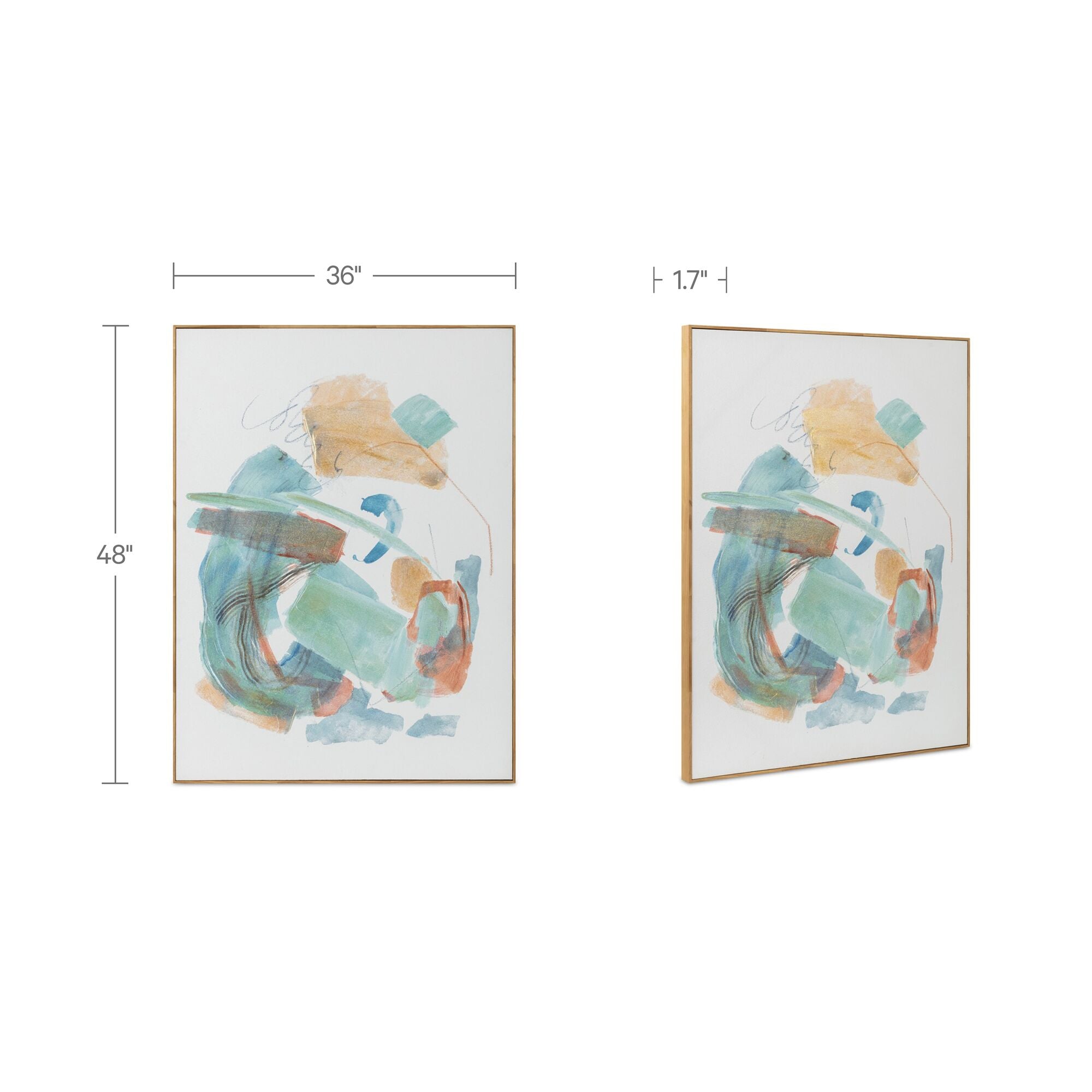 Moe's Home Prose Framed Painting