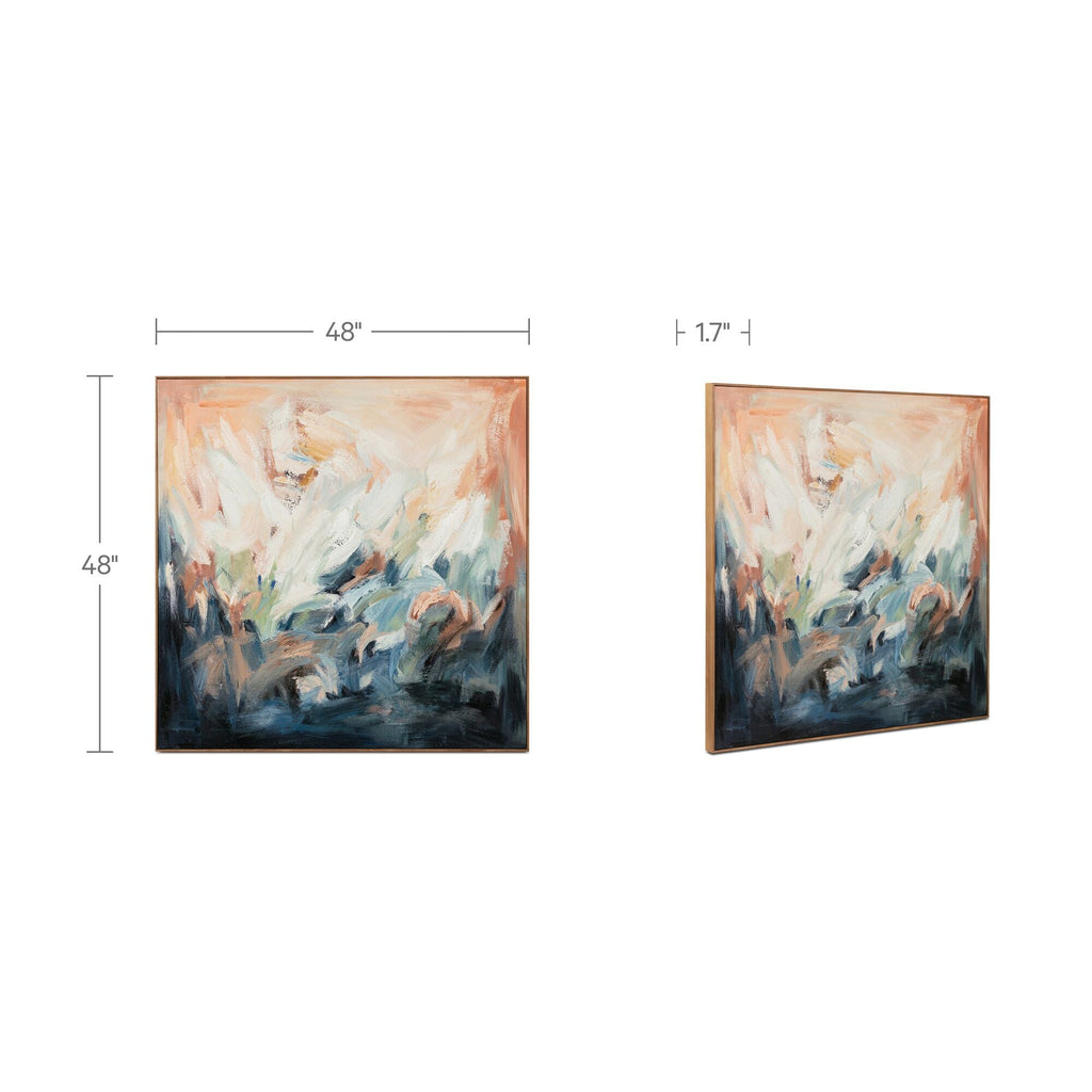 Moe's Home Splendor Framed Painting