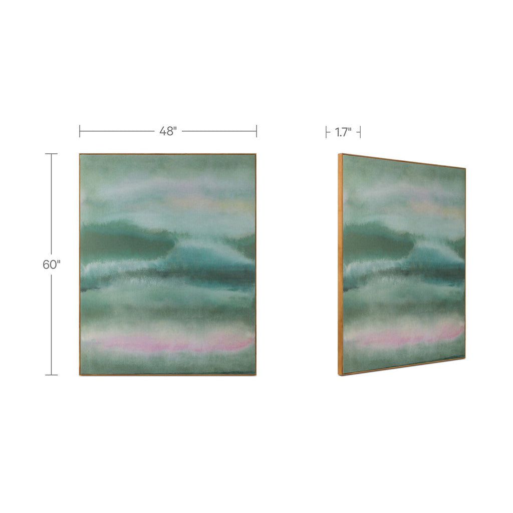 Moe's Home Ophelia Framed Painting