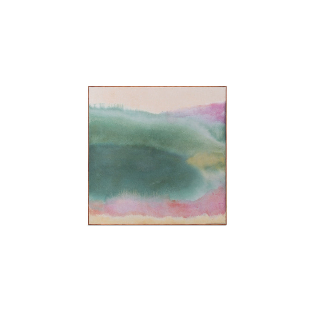 Moe's Home Lotus Framed Painting