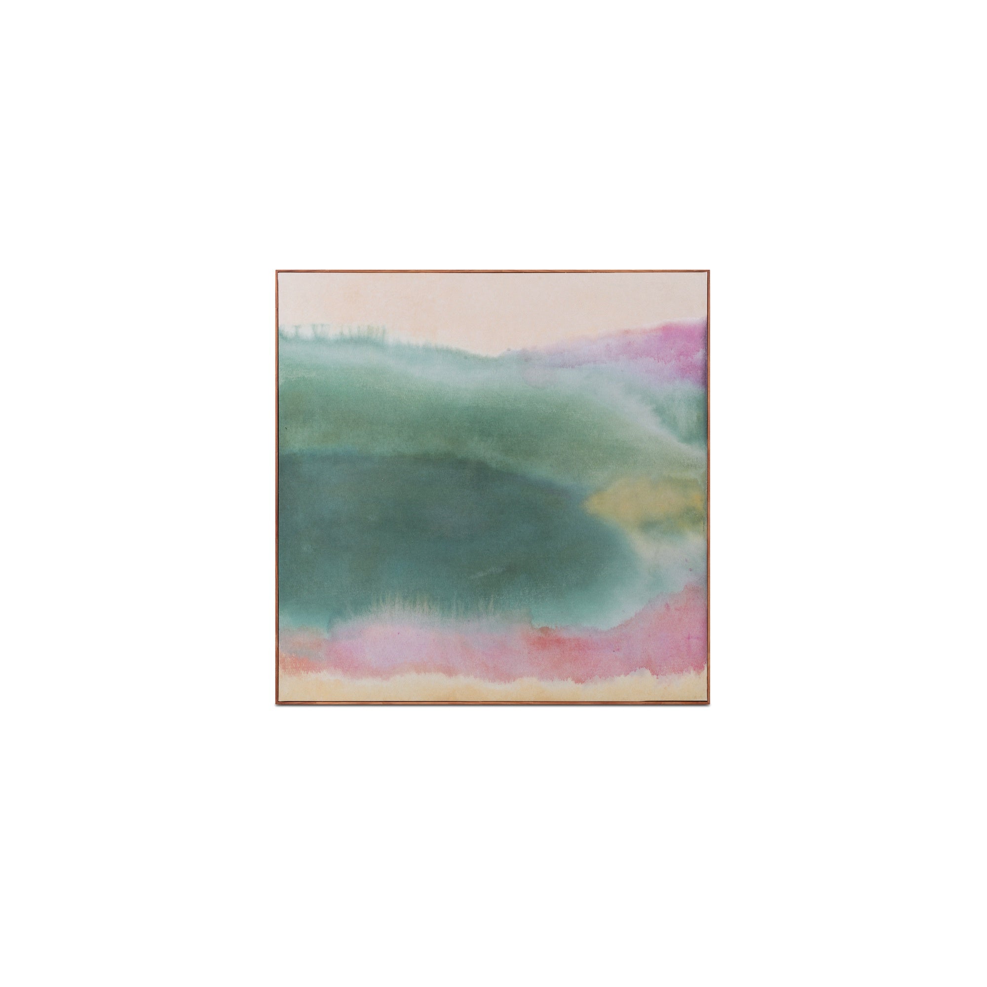 Moe's Home Lotus Framed Painting