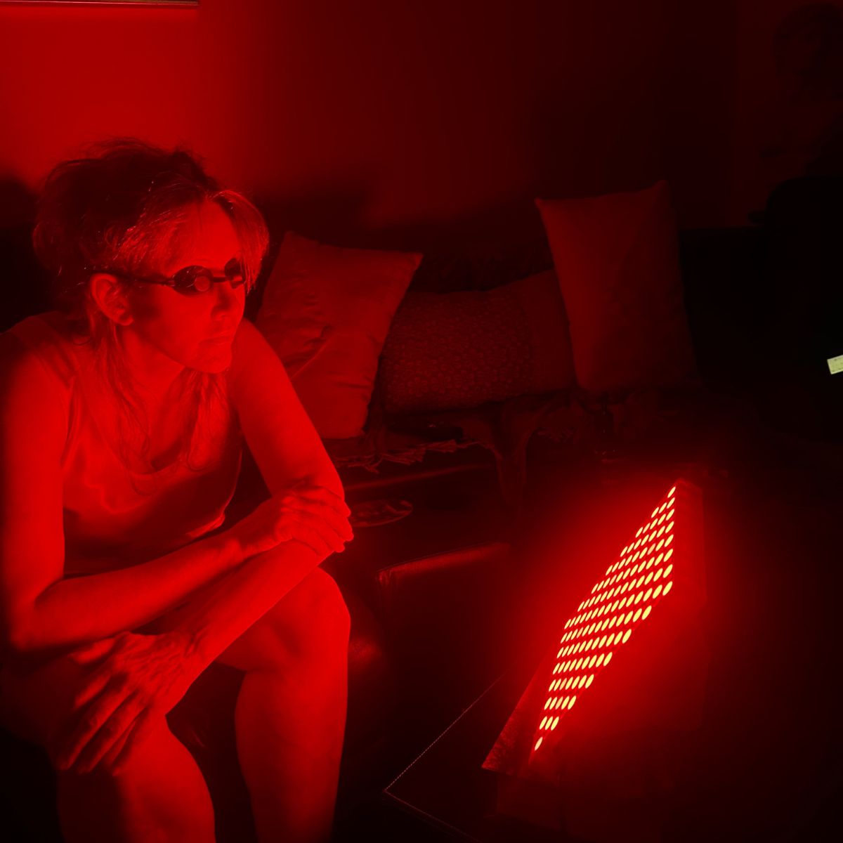 Red Light Therapy Panel With Stand & Near-Infrared