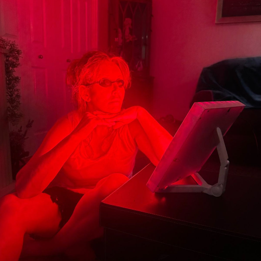 Red Light Therapy Panel With Stand & Near-Infrared