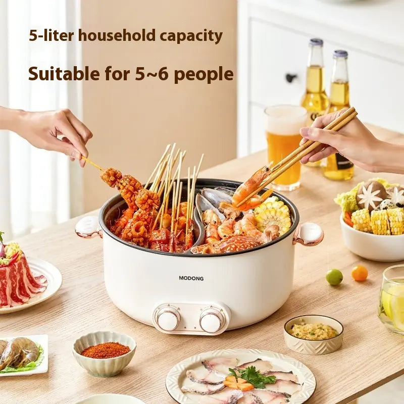 Large Capacity Electric Chafing Dish with Partition Control