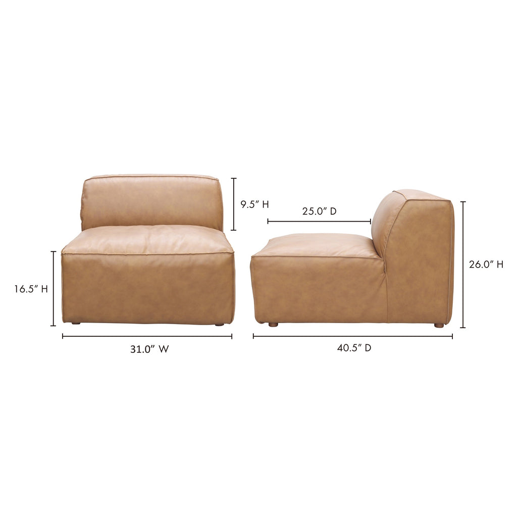 Moe's Home Form Slipper Chair