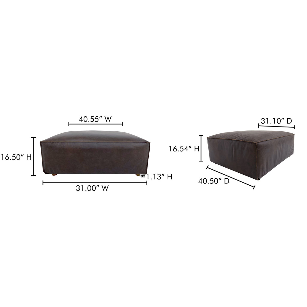 Moe's Home Form Ottoman