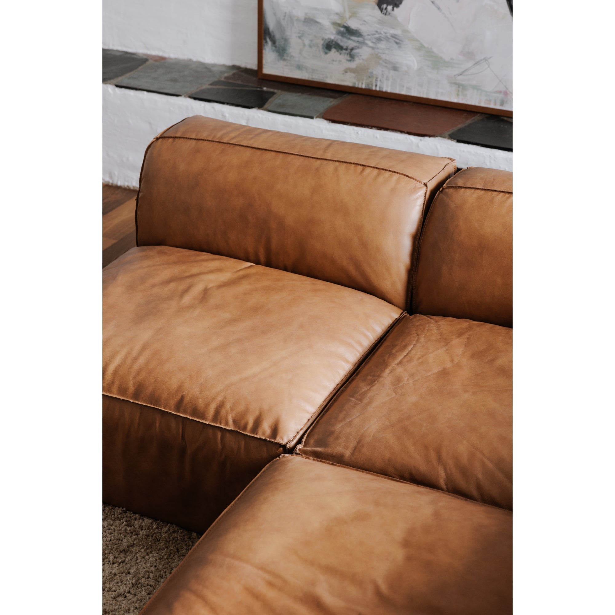 Moe's Home Form Ottoman