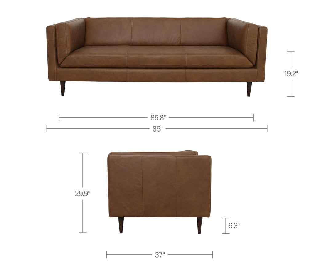 Moe's Home Woods Sofa
