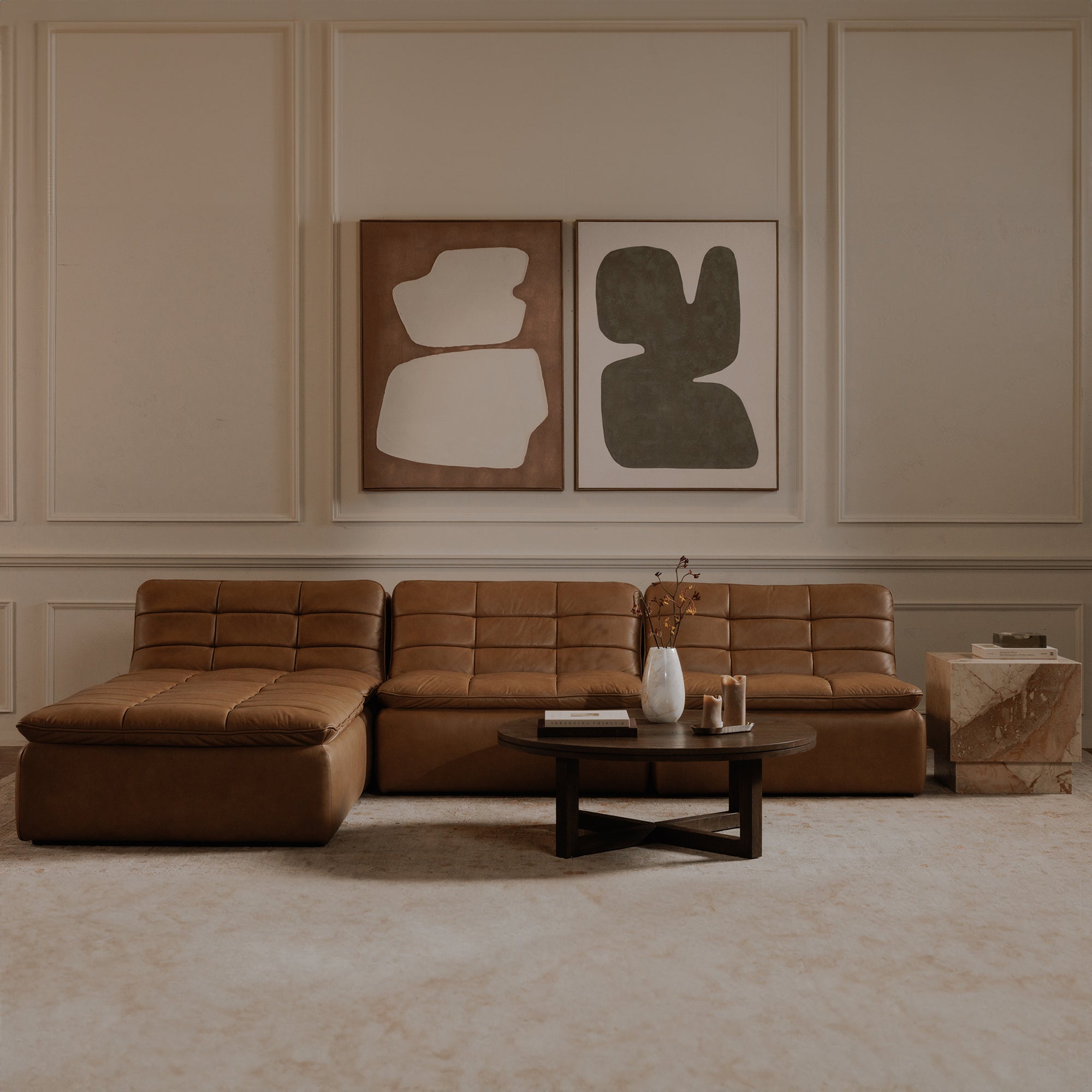 Moe's Home Lino Slipper Chair