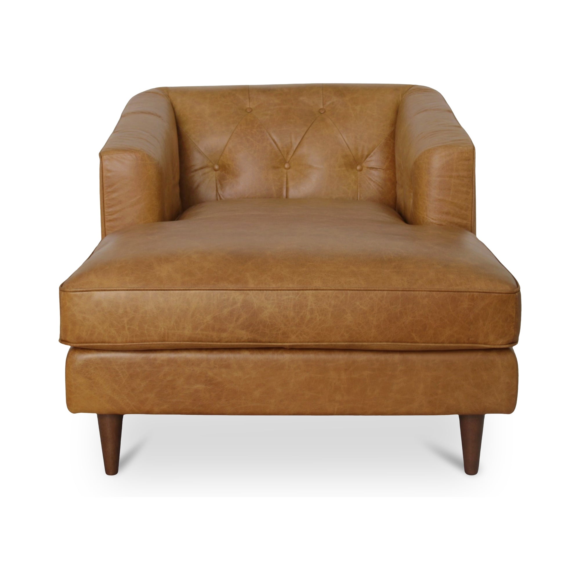 Moe's Home Dunmore Chaise Tan
