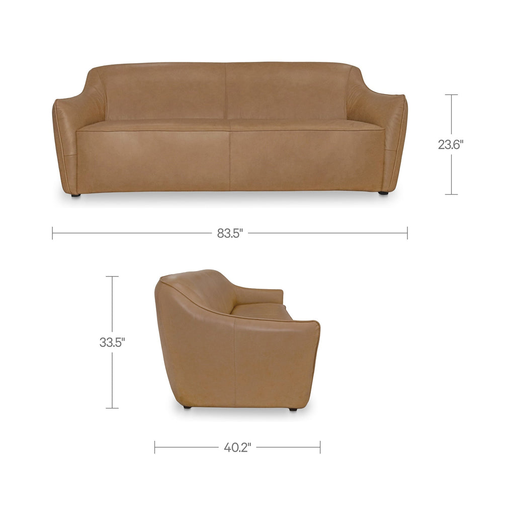Moe's Home Hawkins Sofa Tan
