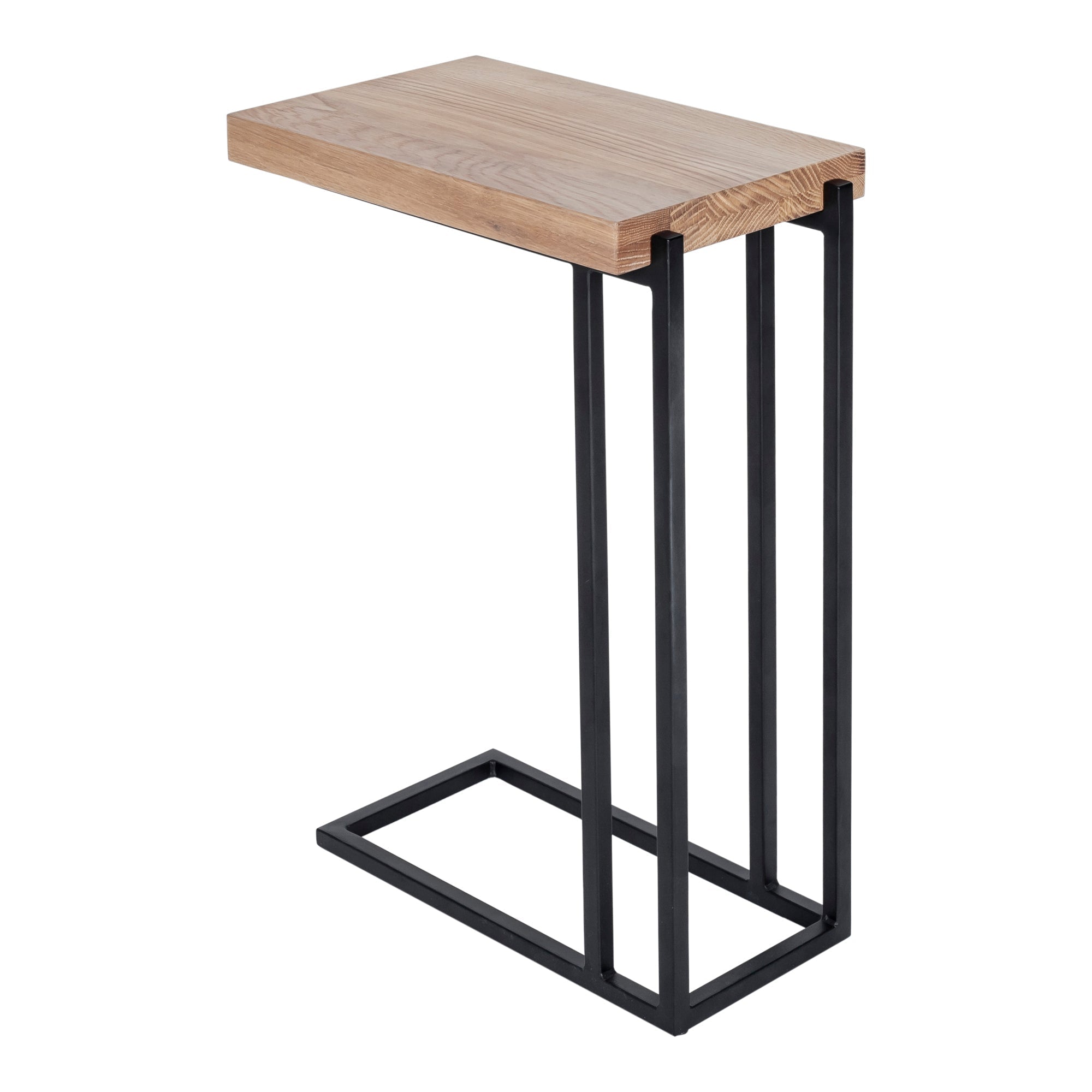Moe's Home Mila C Shaped Side Table Natural