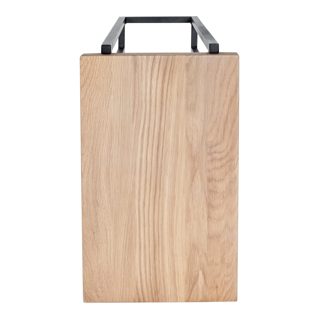 Moe's Home Mila C Shaped Side Table Natural