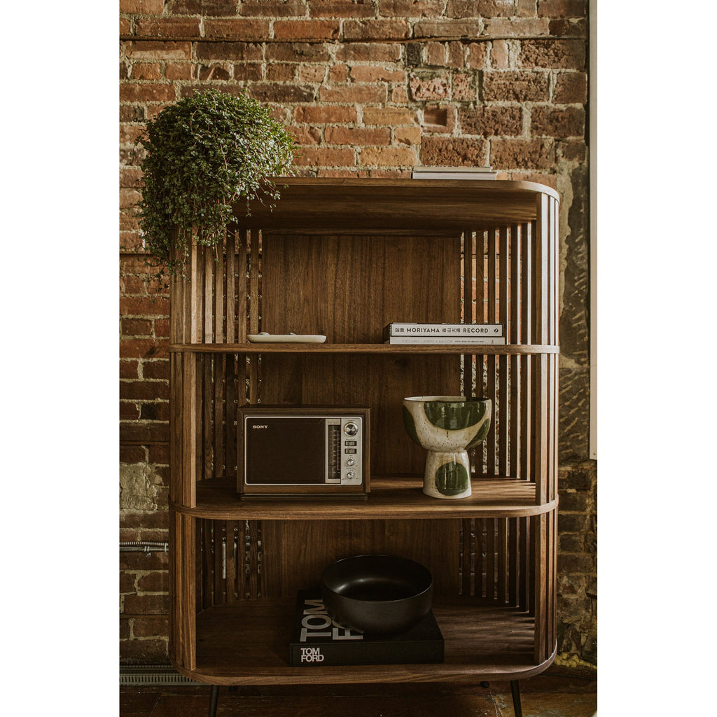Moe's Home Henrich Bookcase Light Brown