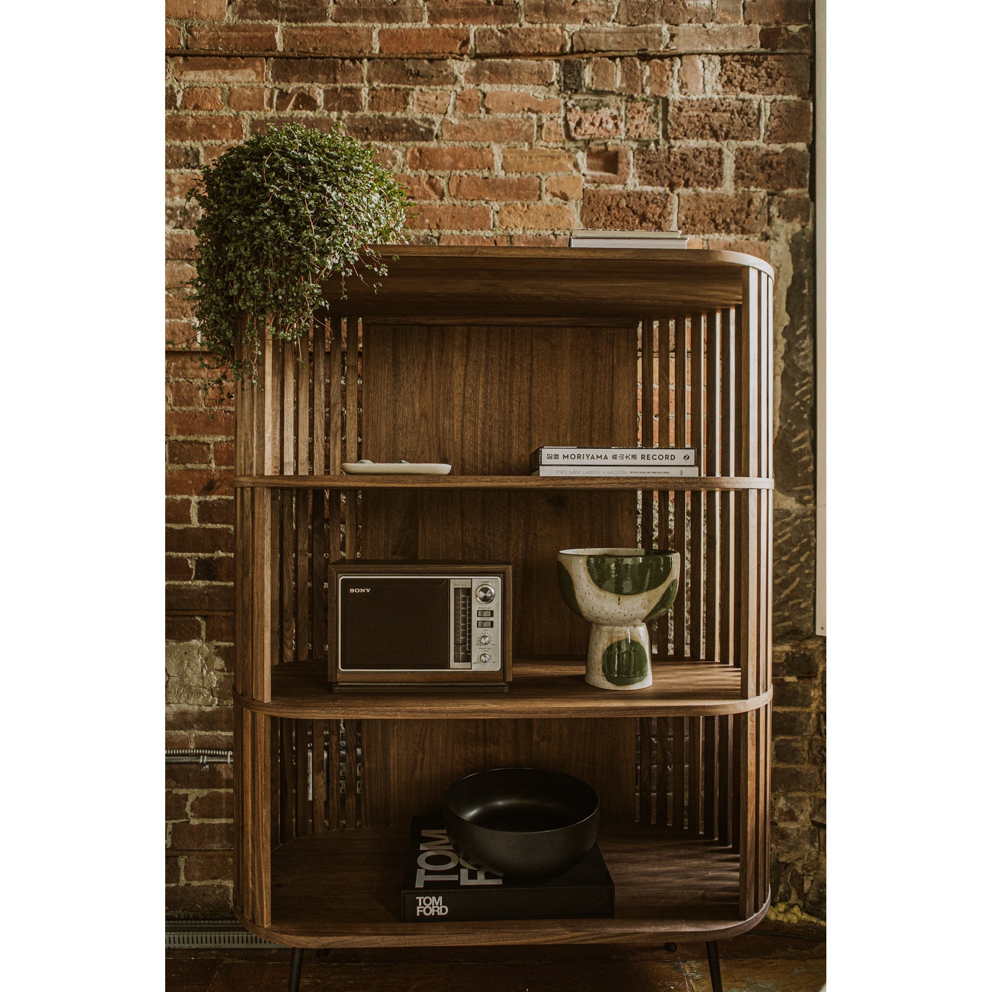 Moe's Home Henrich Bookcase Light Brown