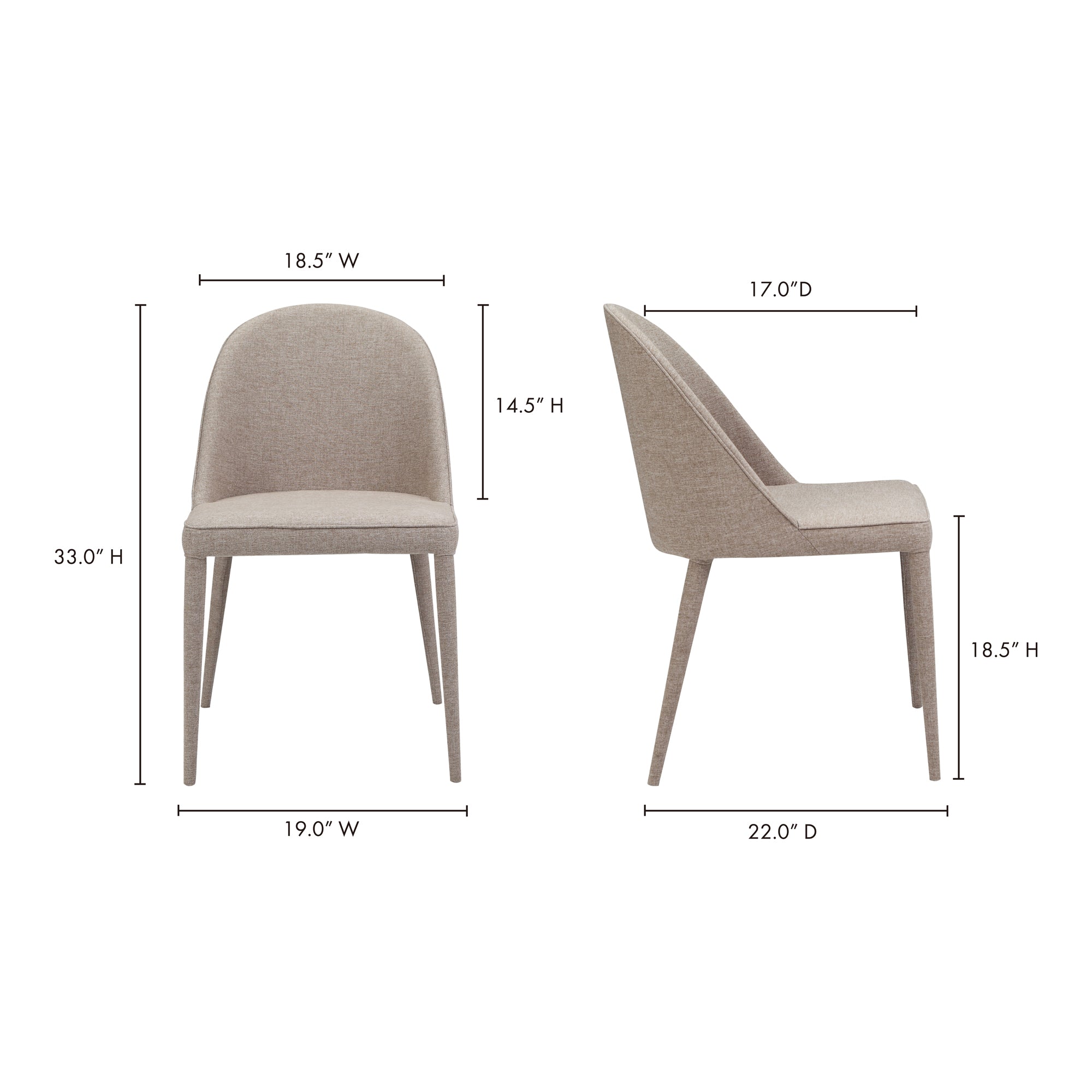 Moe's Home Burton Dining Chair