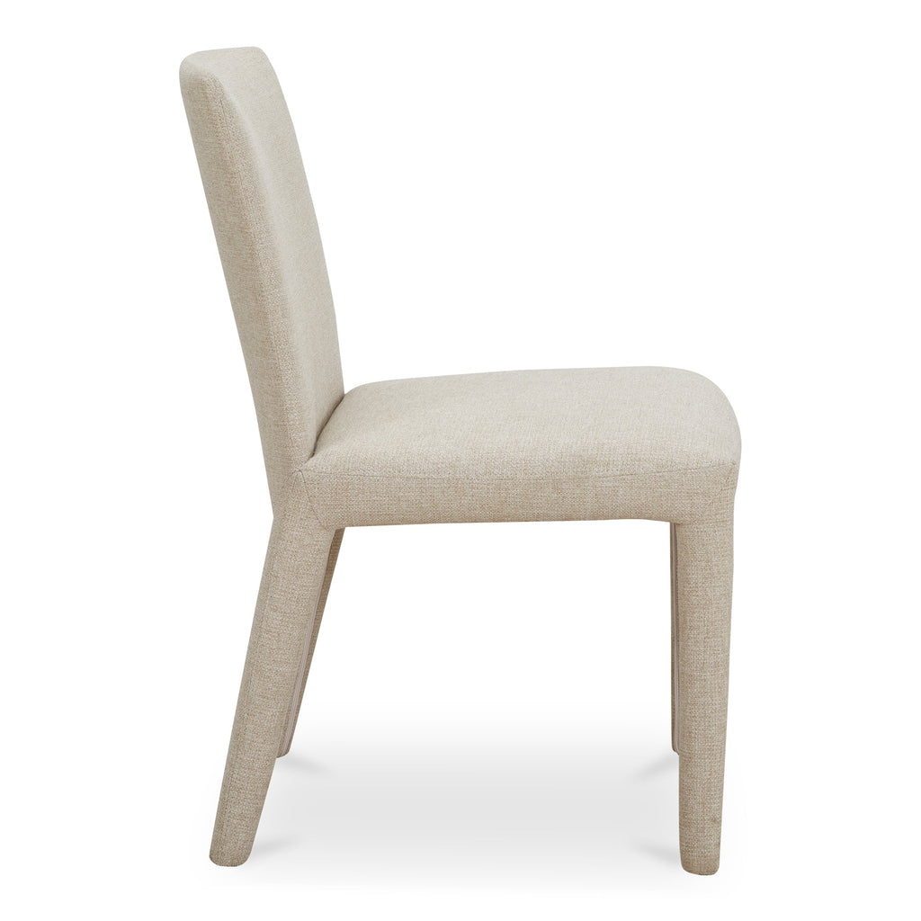 Moe's Home Monte Dining Chair Beige - Set of Two
