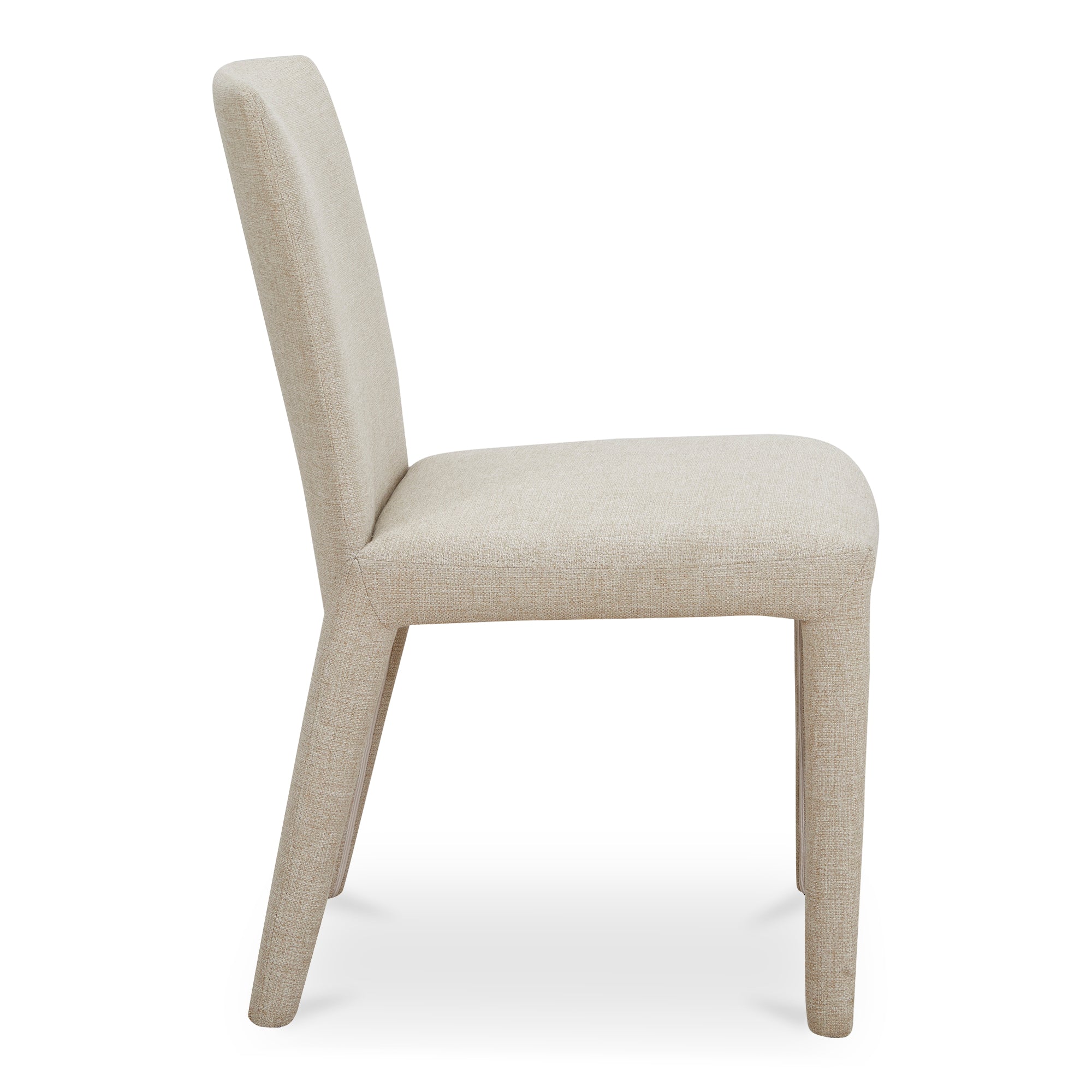 Moe's Home Monte Dining Chair Beige - Set of Two