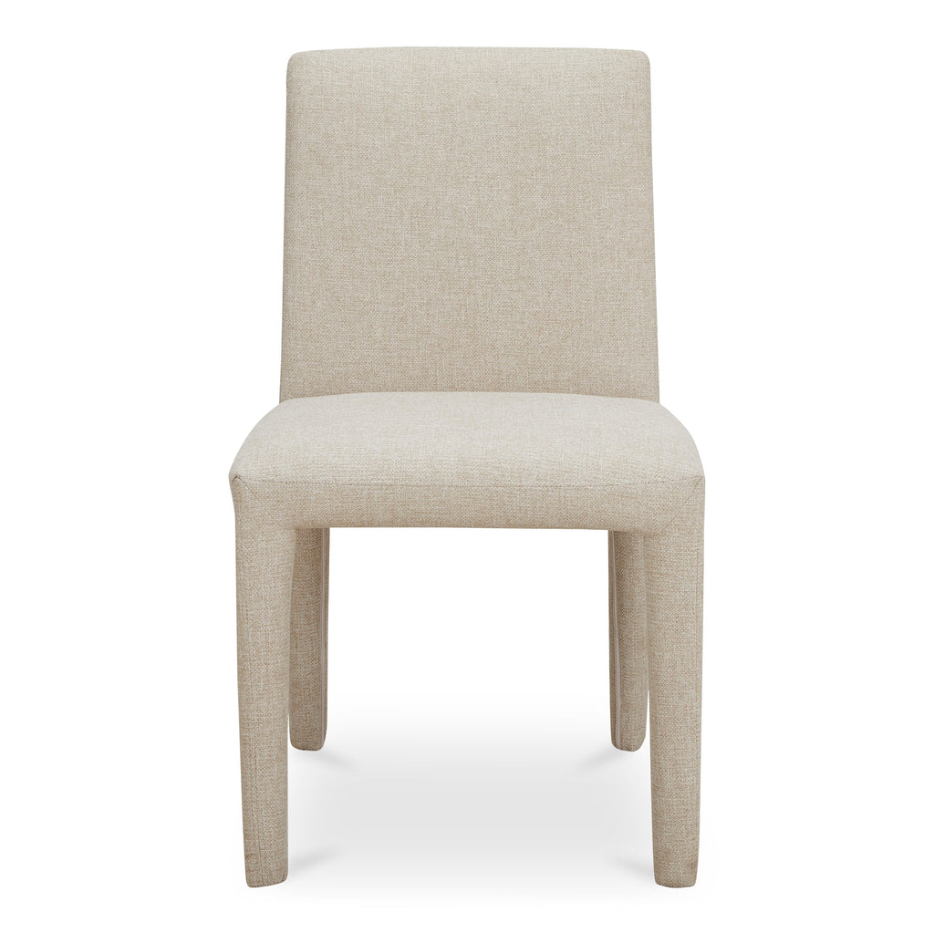 Moe's Home Monte Dining Chair Beige - Set of Two