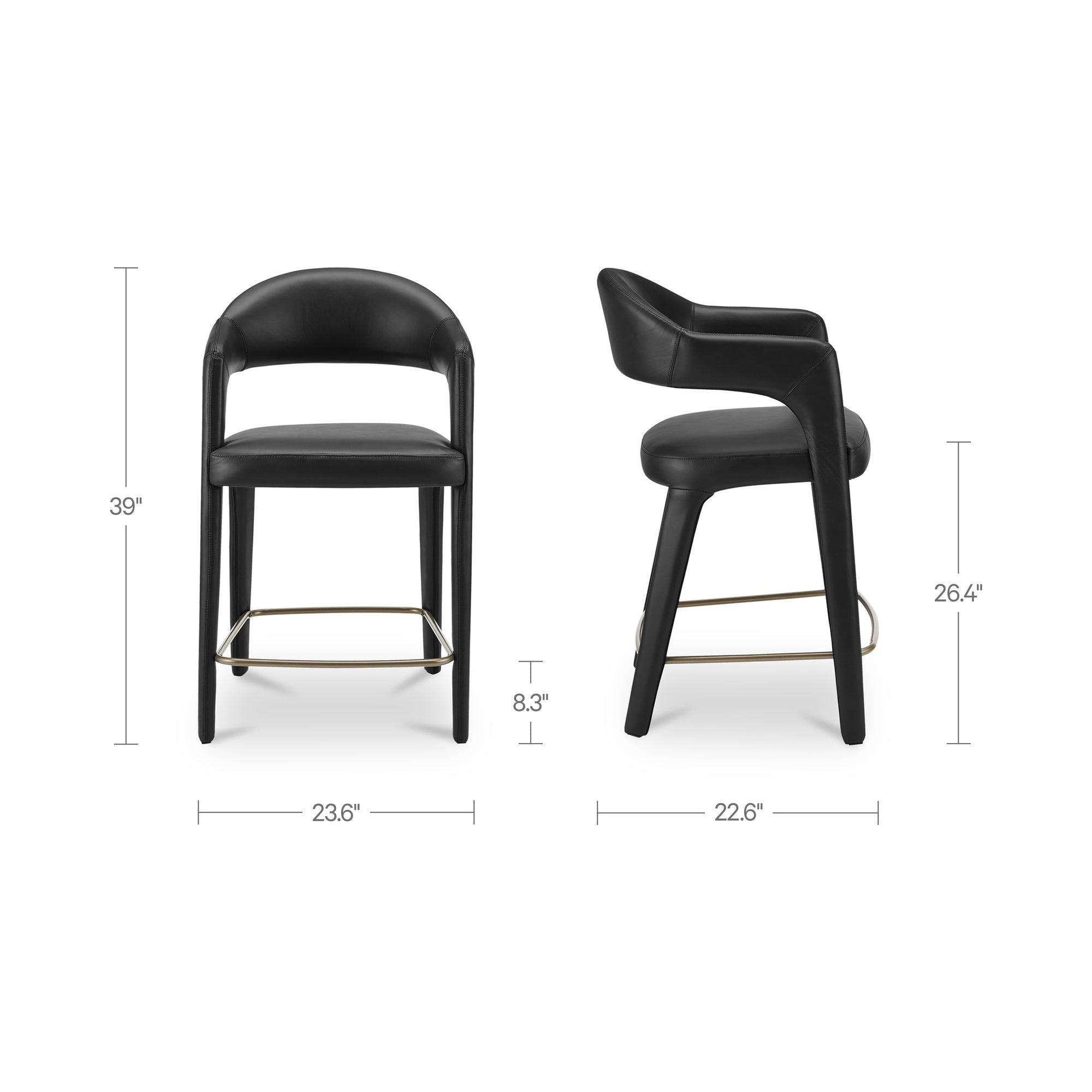 Moe's Home Martens Counter Stool
