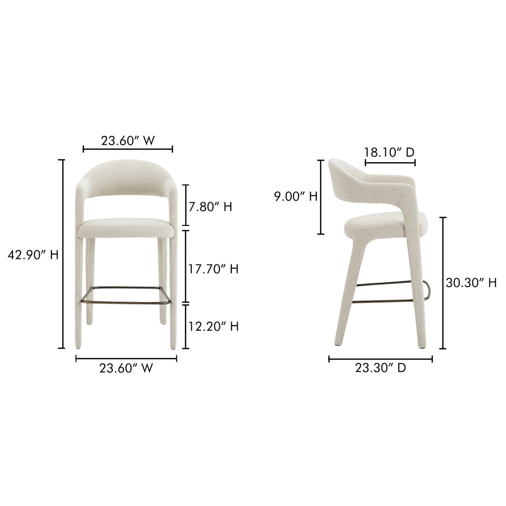 Moe's Home Martens Bar Stool