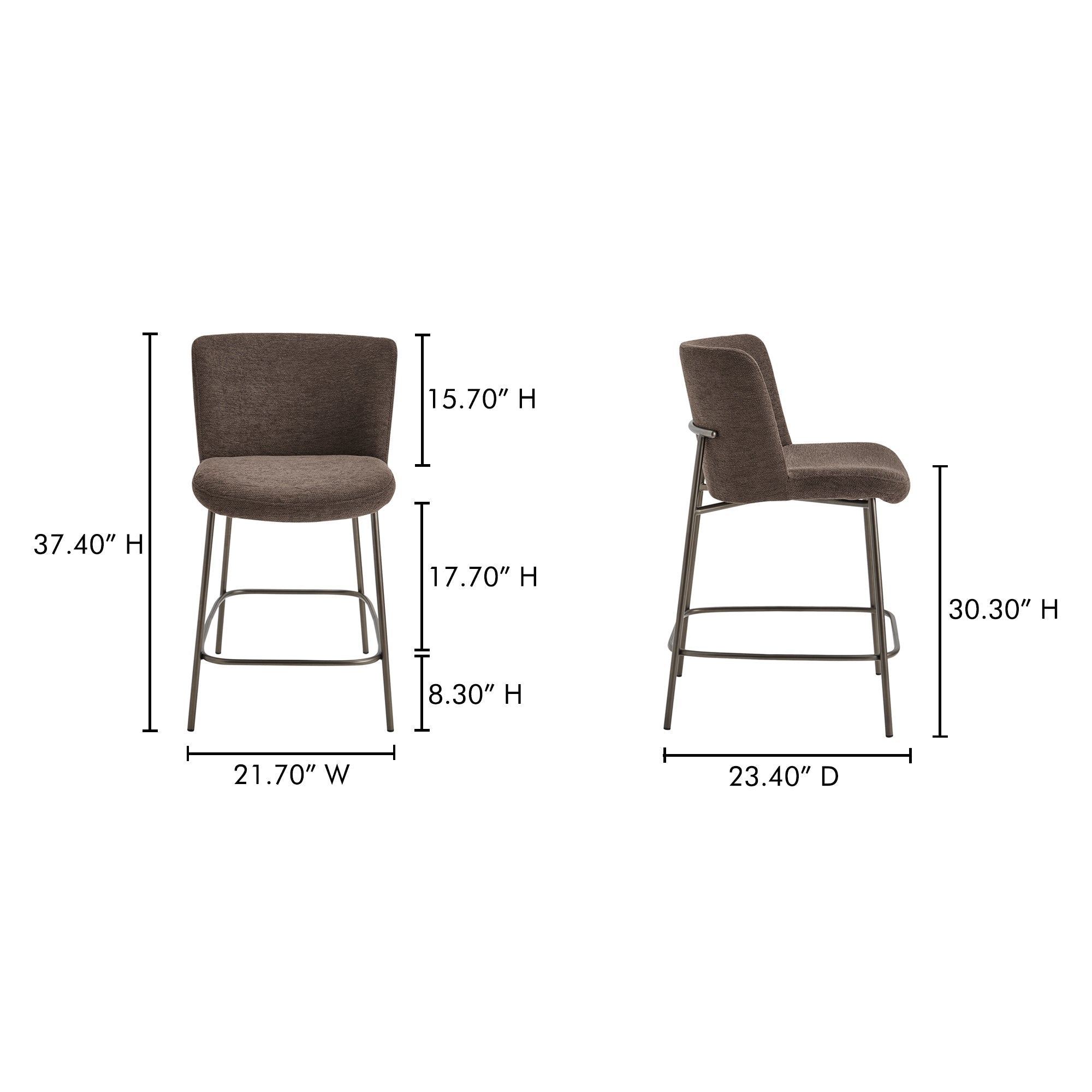 Moe's Home Early Counter Stool