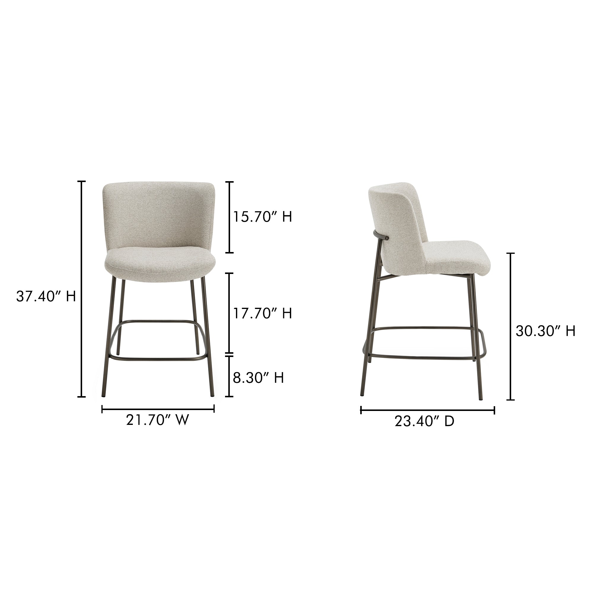 Moe's Home Early Counter Stool