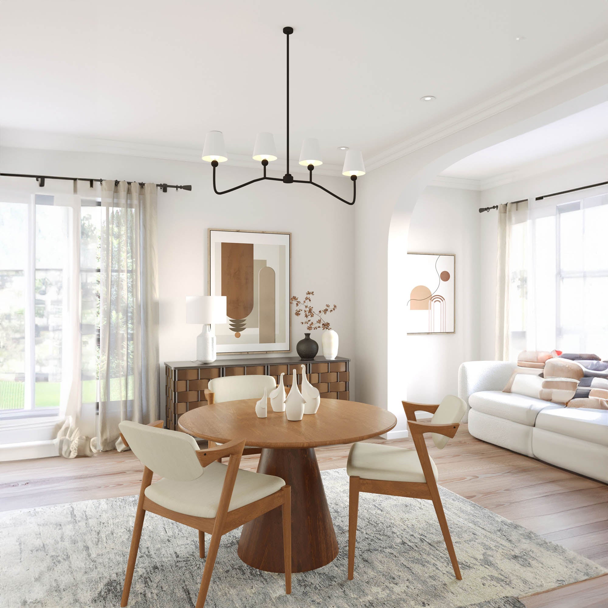 LH Home Peyton Dining Table