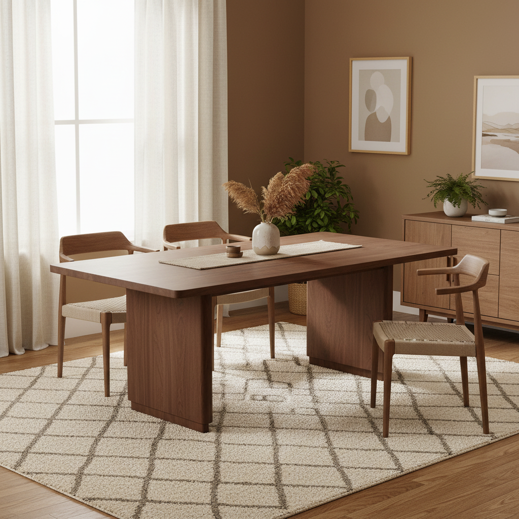 Moe's Home Round Off Dining Table