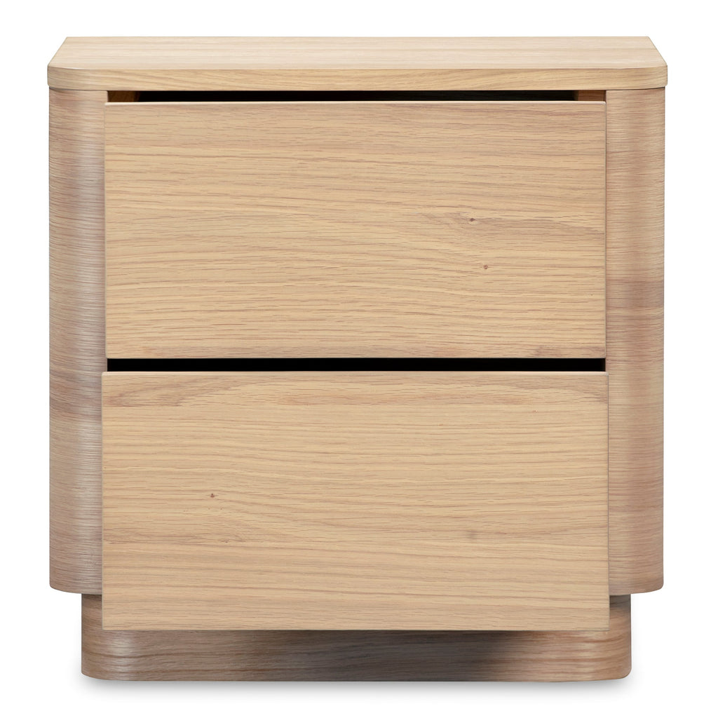 Moe's Home Round Off Nightstand