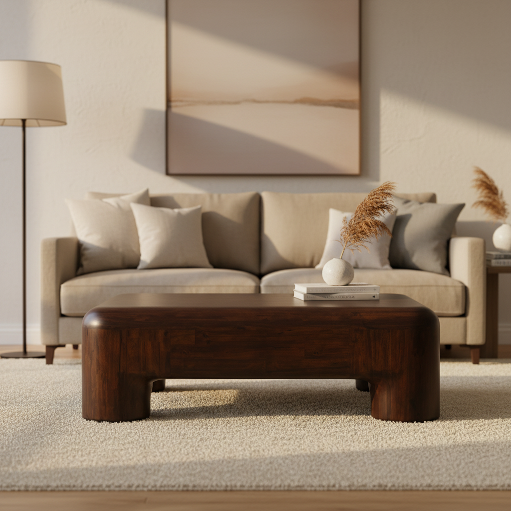 Moe's Home Rowan Coffee Table Dark Brown