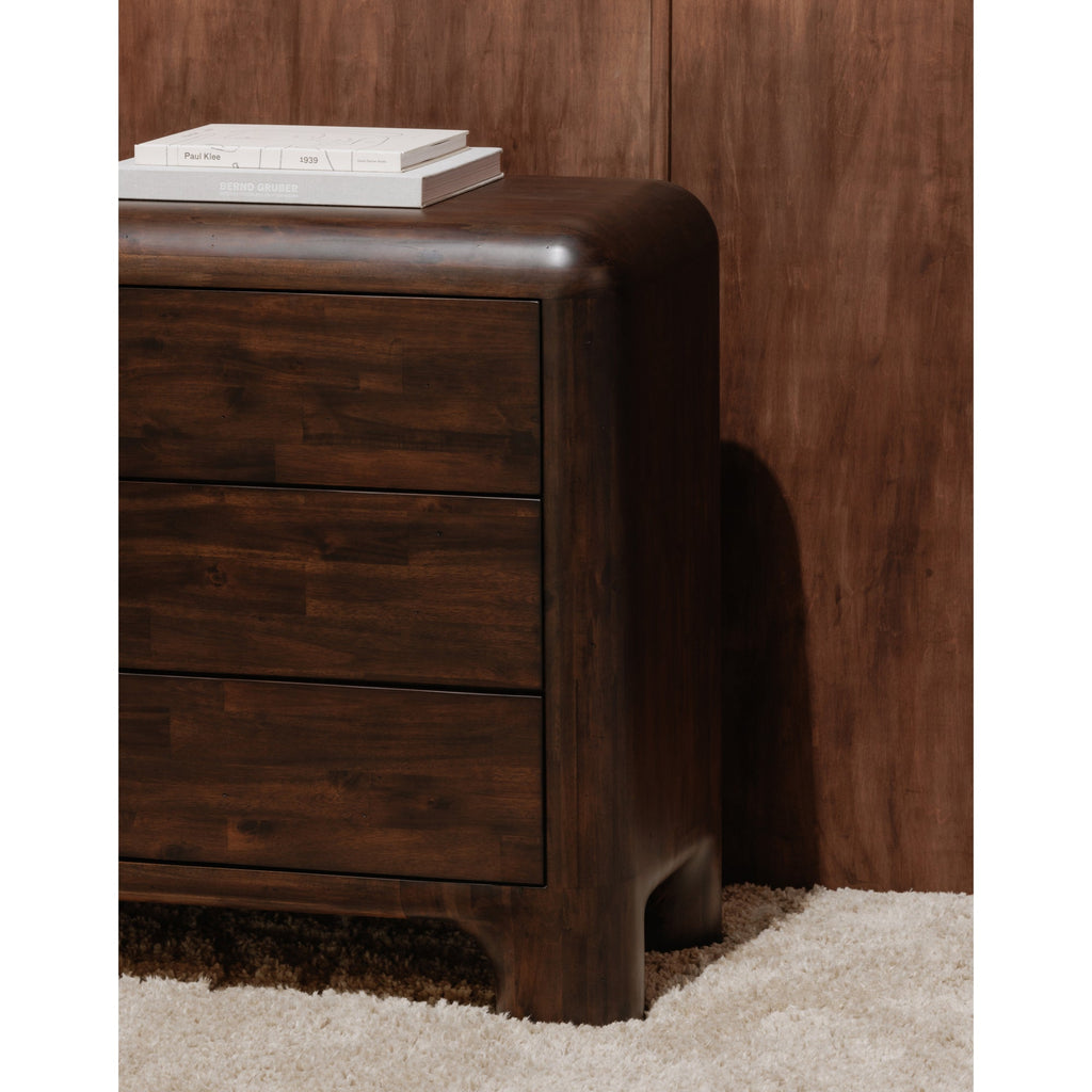 Moe's Home Rowan 6 Drawer Dresser Dark Brown