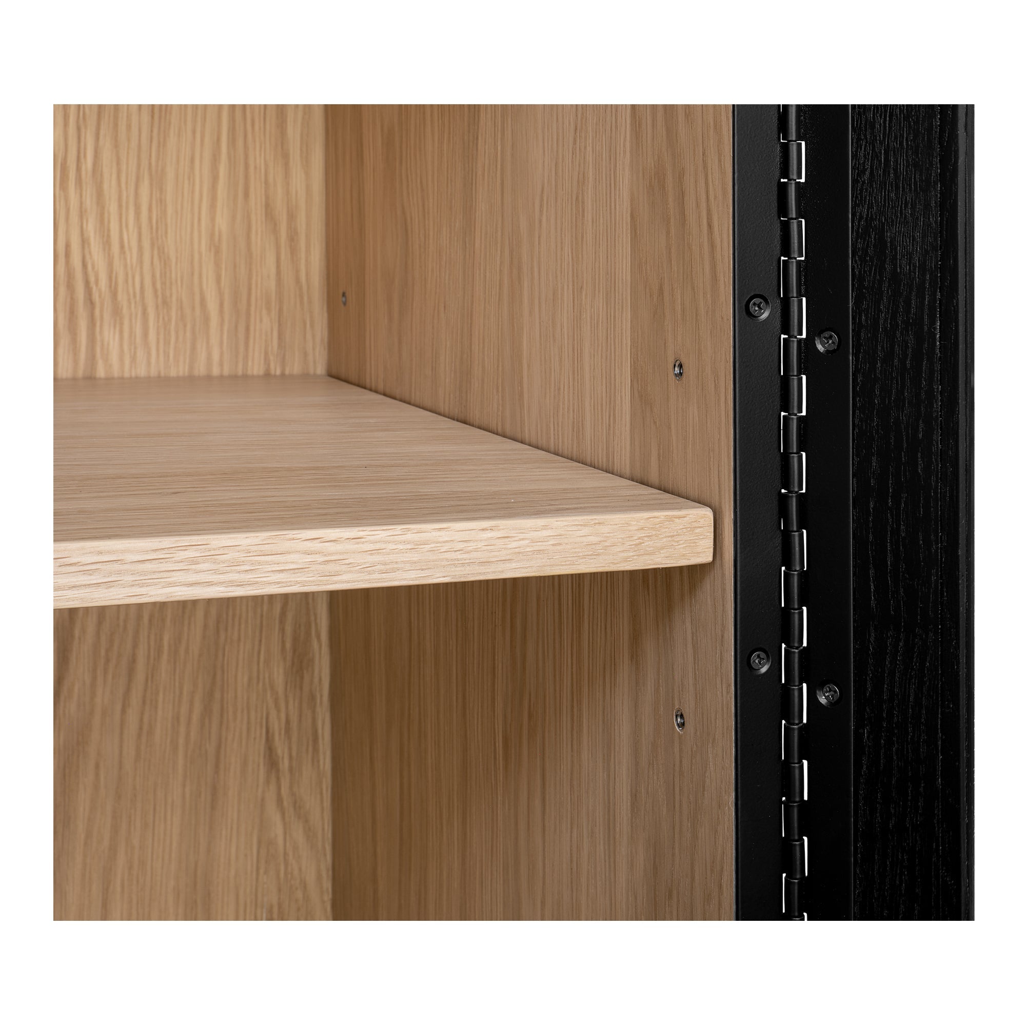 Moe's Home Charlotte Tall Cabinet Black