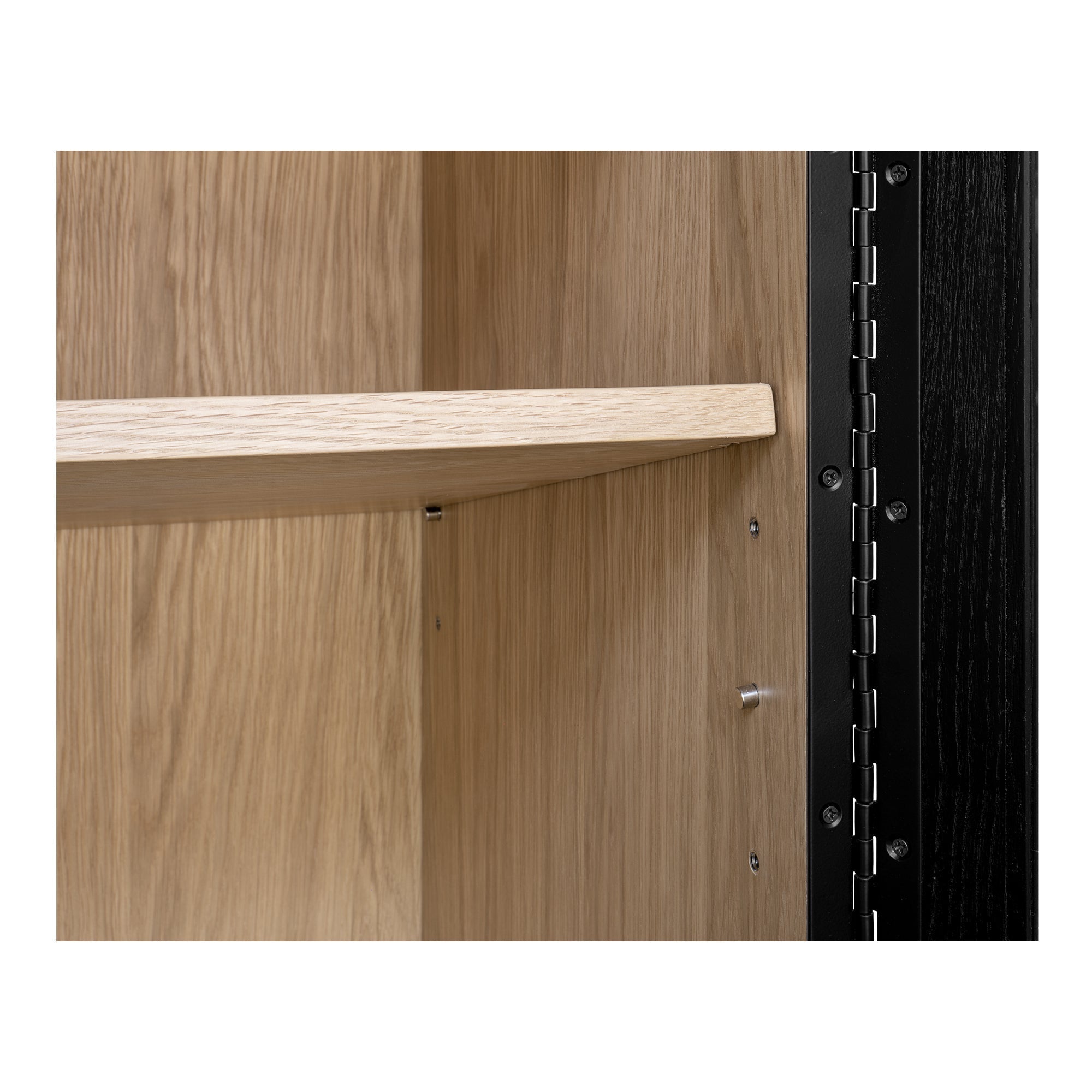 Moe's Home Charlotte Tall Cabinet Black