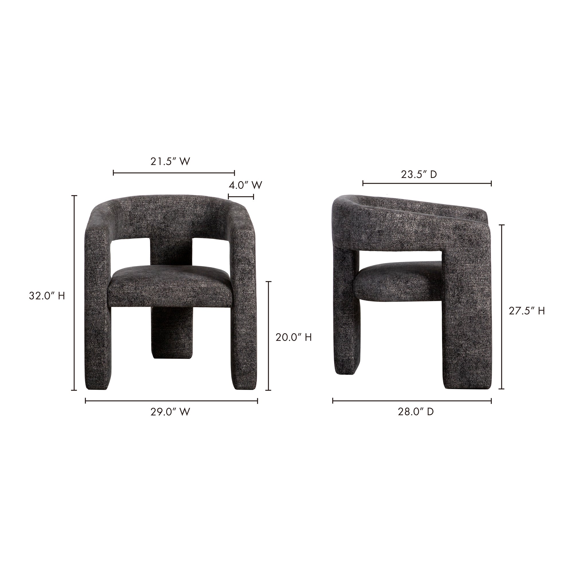 Moe's Home Elo Accent Chair
