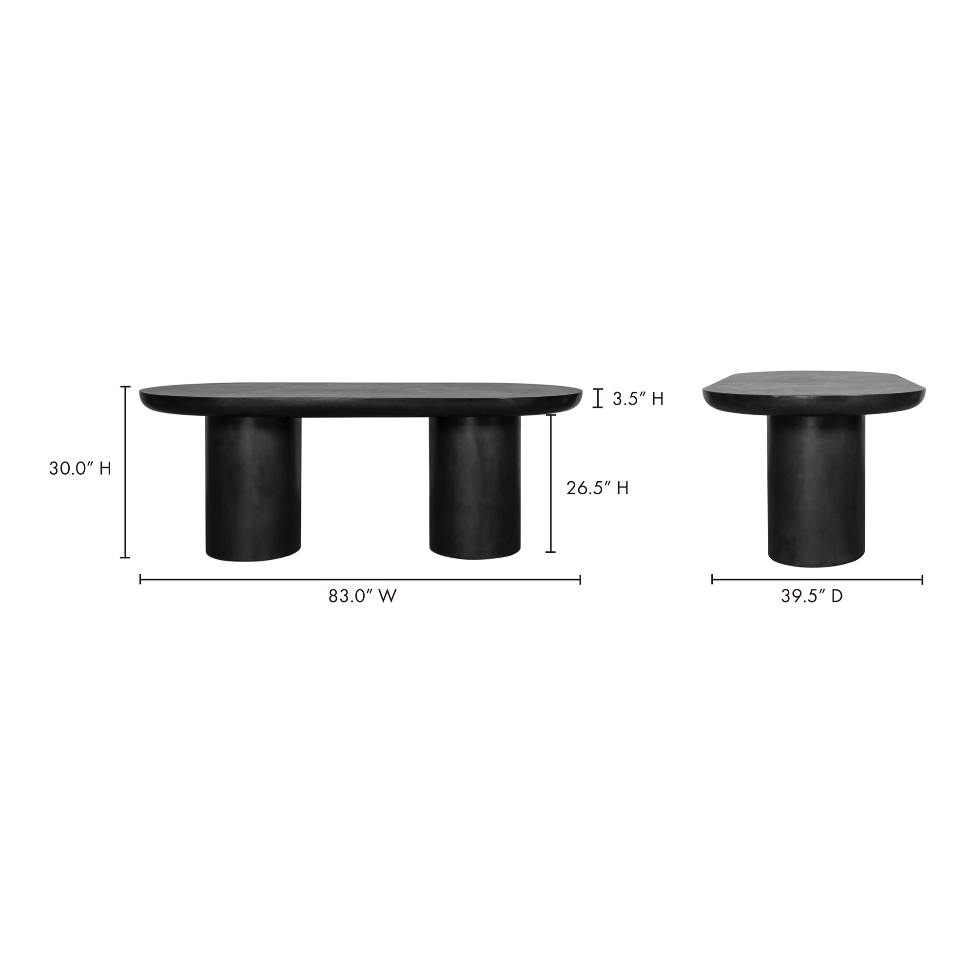 Moe's Home Rocca Dining Table