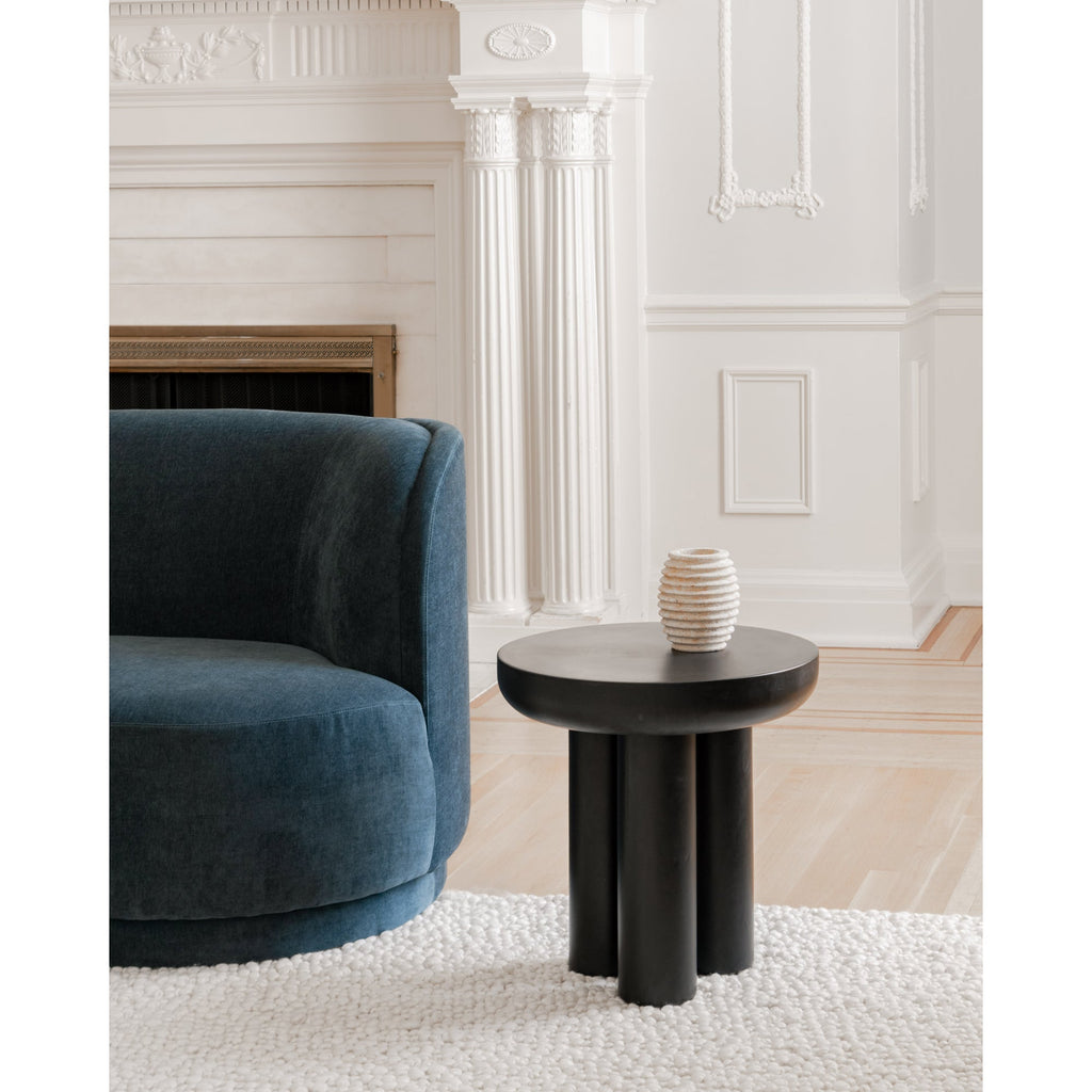 Moe's Home Rocca Side Table Black