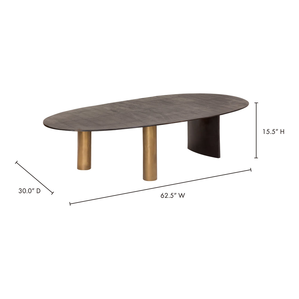 Moe's Home Nicko Coffee Table Black