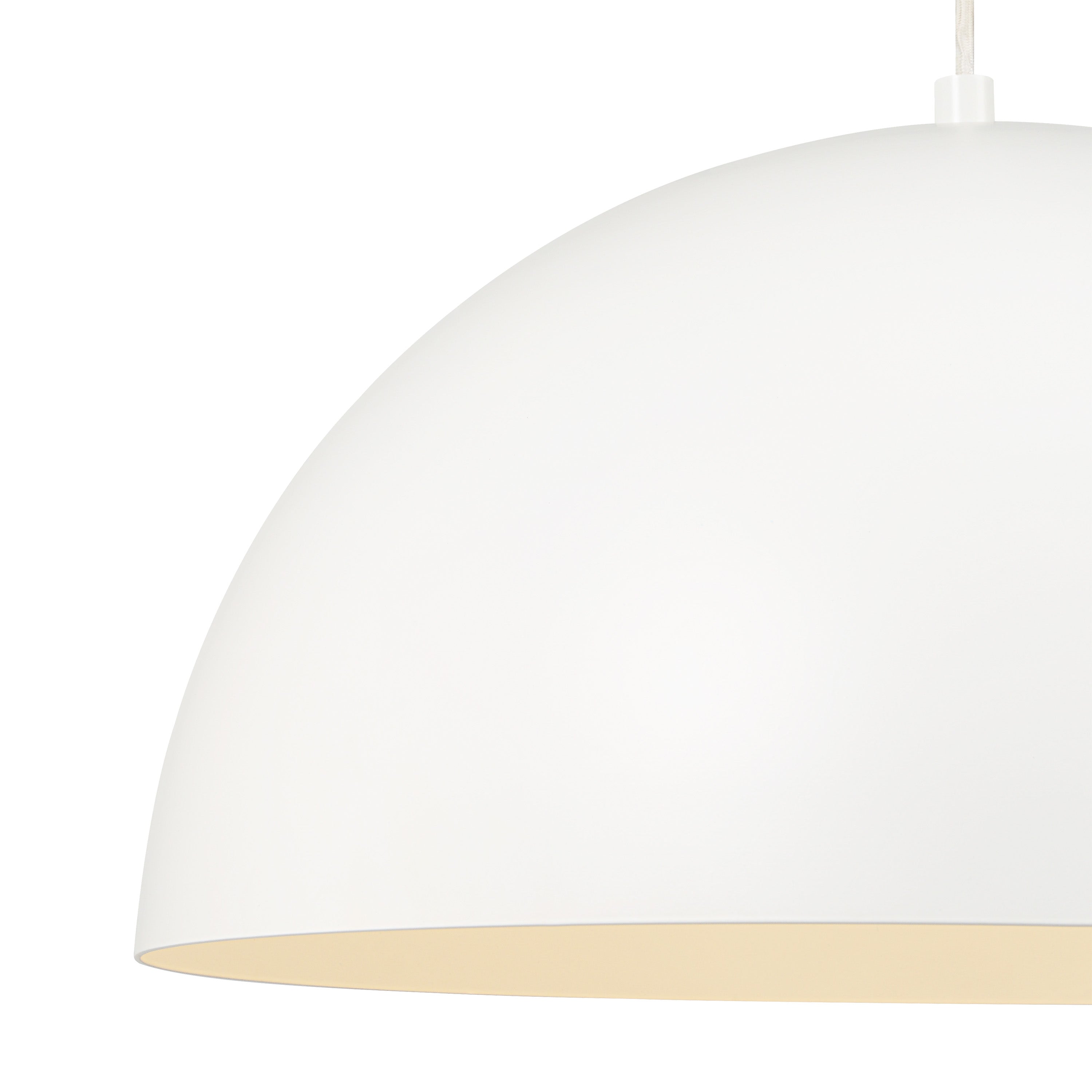 Renwil Ozona 27.5" Wide 1-Light Chandelier - Matte Off-White
