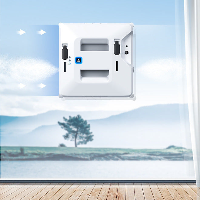 Compact Window Cleaning Robot – Smart Automatic Glass Cleaner