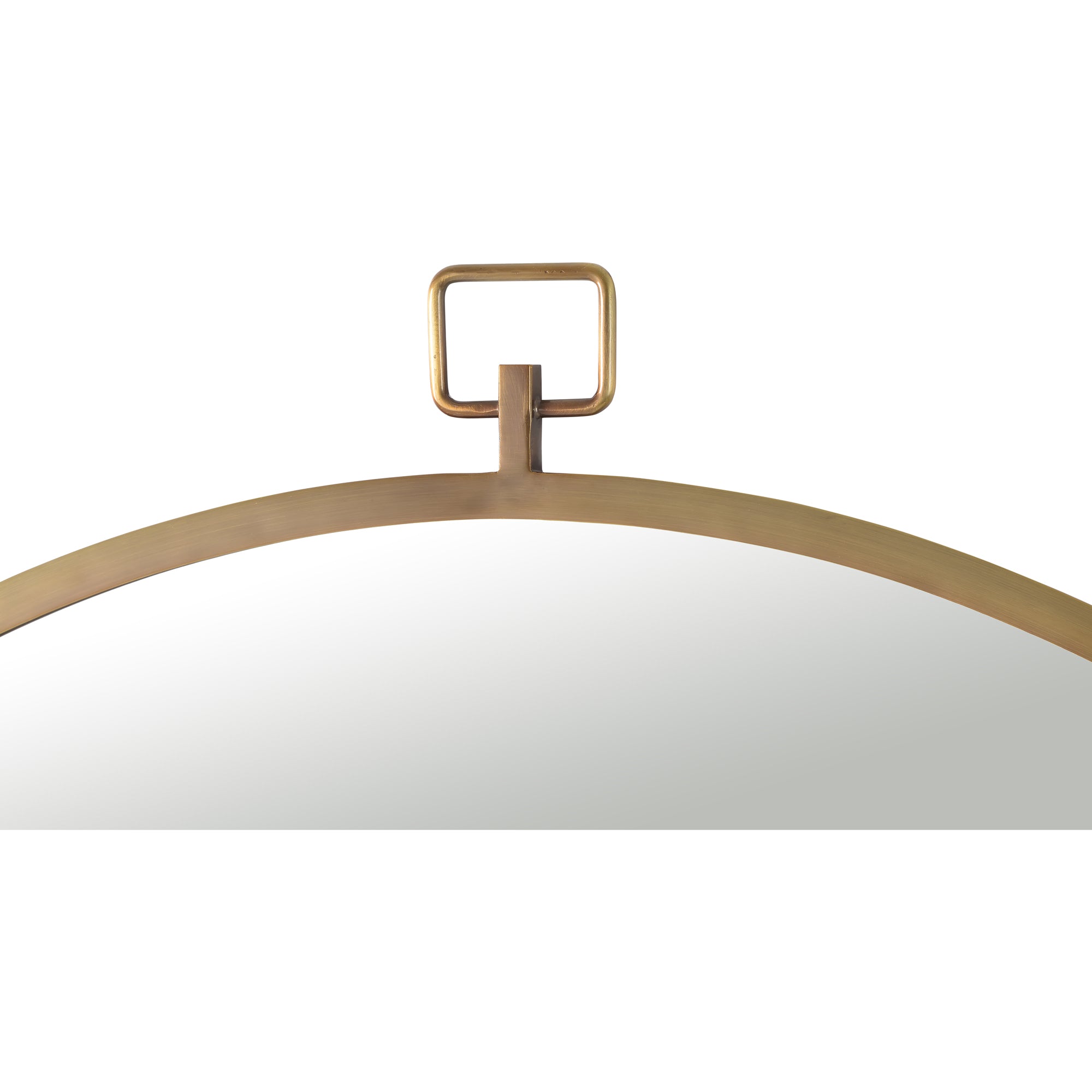 Renwil Azam 34" Tall Round Wall Mirror - Yellow