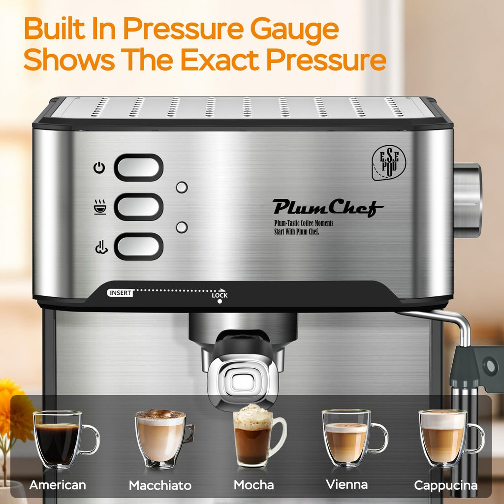 ☕ 20-Bar Professional Espresso Machine