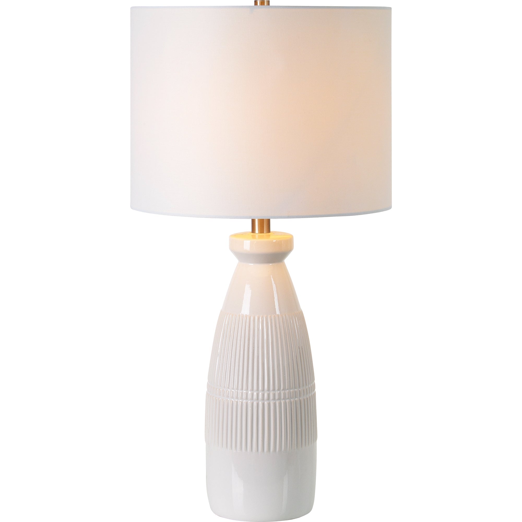 Everren Nado 26.25" Length Table Lamp -  Off-White