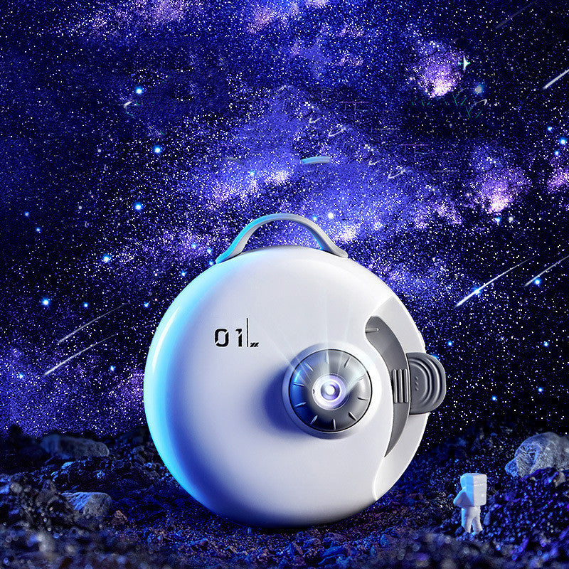Cozy galaxy bedroom night lamp
