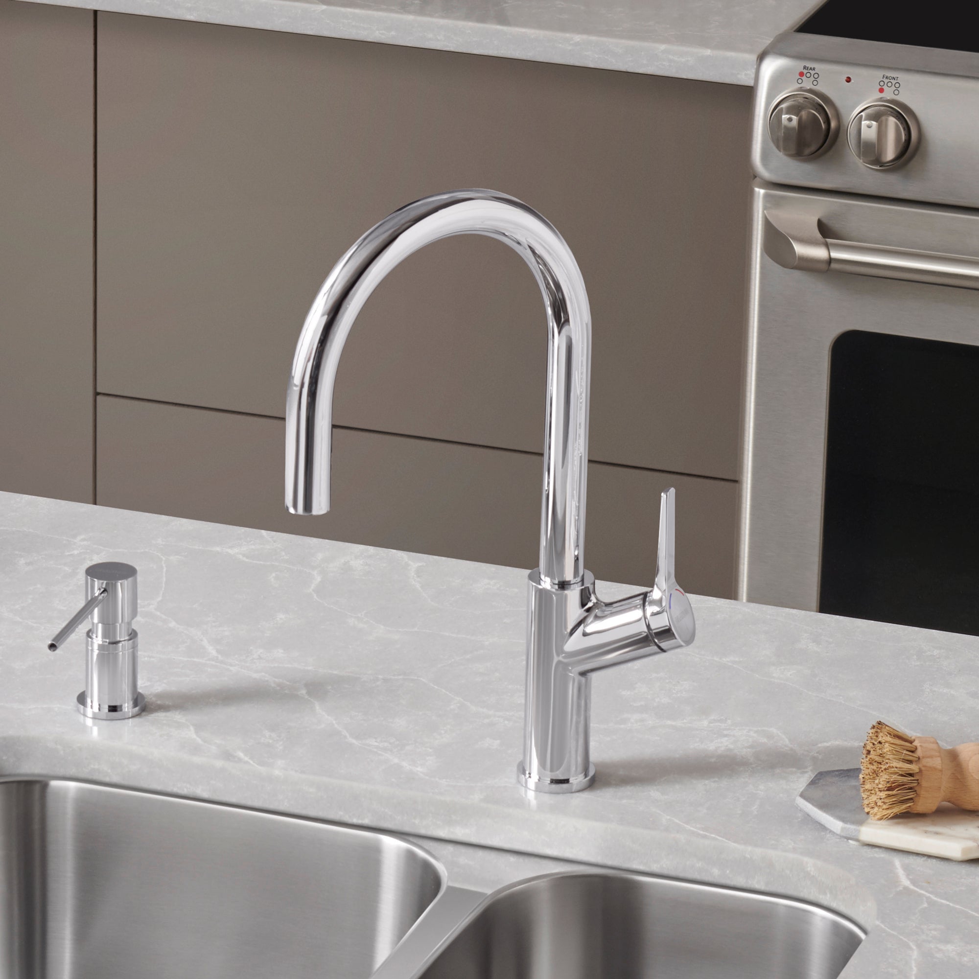 Blanco Urbena Pull-Down Dual-Spray Kitchen Faucet