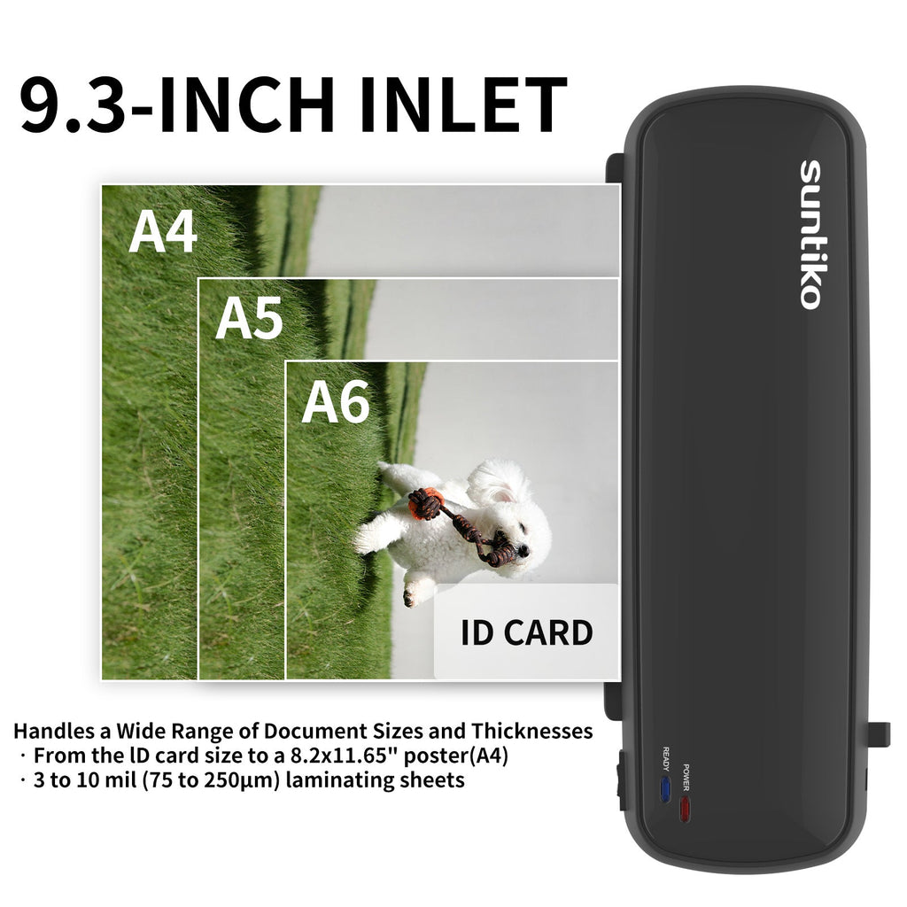📄 Quick Warm-Up Laminator – Fast Laminating for A4, A5 & A6