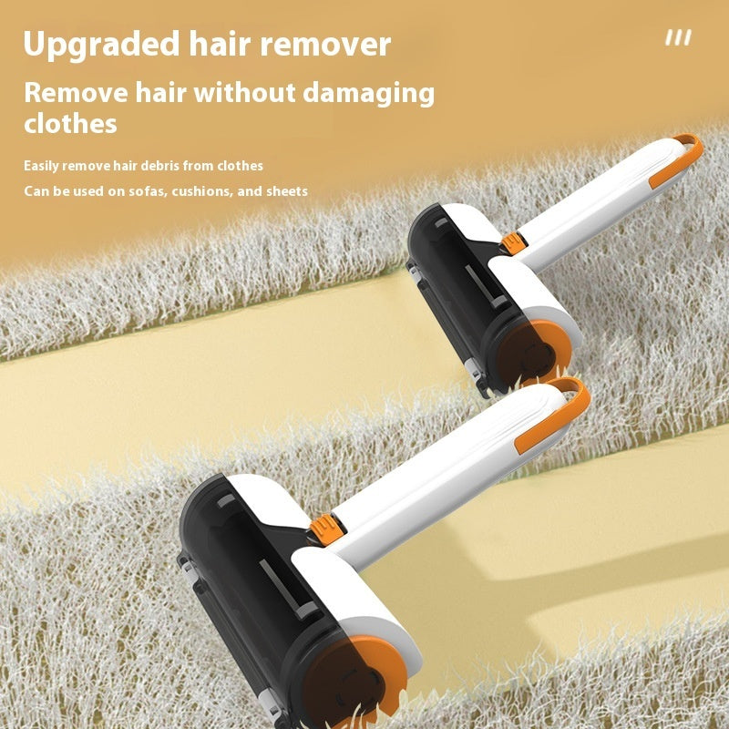 🧼 2-in-1 Pet Hair Removal Roller – Washable, Multifunctional Grooming Brush