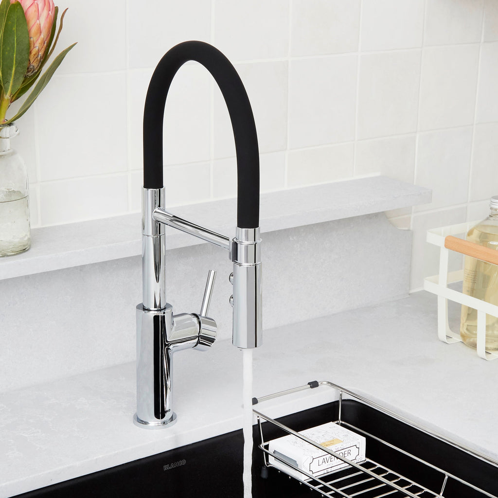 Blanco Catris Flexo Semi-Pro Pull-Down Dual-Spray Kitchen Faucet
