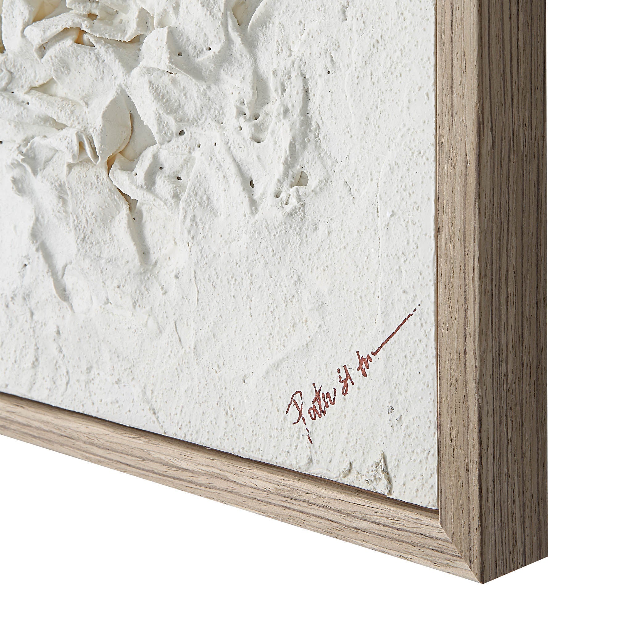 Renwil Volterra 20" Wide Wall Art - White